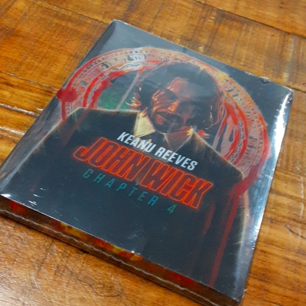 John Wick Chapter 4 Walmart exclusive Steelbook, unopened, new